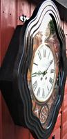 Wonderful 1880’s French Striking Oval Vineyard Wall Clock by Japy Frères. (3 of 8) Wonderful 1880’s French Striking Oval Vineyard Wall Clock by Japy Frères. (3 of 8)
