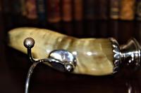 Fine & Decorative Horn & Silver Victorian Candlestick (7 of 7) Fine & Decorative Horn & Silver Victorian Candlestick (7 of 7)