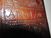 Carved Fruitwood Freizland Mangelplack, Dated 1720 (6 of 7) Carved Fruitwood Freizland Mangelplack, Dated 1720 (6 of 7)