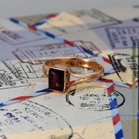 The Antique 1919 Rose Gold Garnet Ring (2 of 5) The Antique 1919 Rose Gold Garnet Ring (2 of 5)