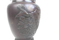 Pair of Early 20th Century Japanese Bronzed Vases, Meiji Style (3 of 5) Pair of Early 20th Century Japanese Bronzed Vases, Meiji Style (3 of 5)