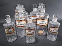Set of 9 Apothecary Jars (7 of 7) Set of 9 Apothecary Jars (7 of 7)