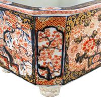Japanese Imari Porcelain Planter (6 of 8) Japanese Imari Porcelain Planter (6 of 8)