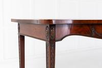 18th Century George III Mahogany 'Adam Style' Serpentine Side Table (3 of 7) 18th Century George III Mahogany 'Adam Style' Serpentine Side Table (3 of 7)