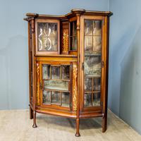 Art Nouveau Display Cabinet (3 of 11) Art Nouveau Display Cabinet (3 of 11)