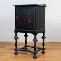 Attractive Late Victorian Chinoiserie Painted Side Cabinet (14 of 15) Attractive Late Victorian Chinoiserie Painted Side Cabinet (14 of 15)