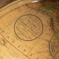 12 inch Franklin terrestrial table globe by Nims & Co, New York (4 of 4) 12 inch Franklin terrestrial table globe by Nims & Co, New York (4 of 4)