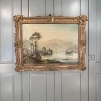 Antique landscape oil painting of Kilchurn Castle ruins Loch Awe signed J Ewbank RSA Edinburgh (3 of 10) Antique landscape oil painting of Kilchurn Castle ruins Loch Awe signed J Ewbank RSA Edinburgh (3 of 10)