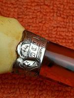 Antique Sterling Silver Hallmarked Silver & Amber Cheroot Holder 1897, William Henry Vince (7 of 11) Antique Sterling Silver Hallmarked Silver & Amber Cheroot Holder 1897, William Henry Vince (7 of 11)