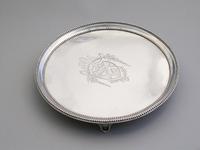 Suite of George III Silver Bead Edge Salvers by John Crouch I & Thomas Hannam, London, 1781 (7 of 14) Suite of George III Silver Bead Edge Salvers by John Crouch I & Thomas Hannam, London, 1781 (7 of 14)