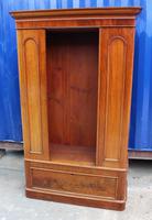 1900's Mirrored 1 Door Mahogany Wardrobe with Large Drawer (2 of 4) 1900's Mirrored 1 Door Mahogany Wardrobe with Large Drawer (2 of 4)