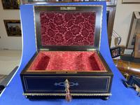19th Century French Ebonised Fruitwood Jewellery Box (8 of 18) 19th Century French Ebonised Fruitwood Jewellery Box (8 of 18)