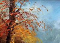 Immaculate Large Original Mid-20thc Vintage Autumn River Landscape Oil Painting (9 of 11) Immaculate Large Original Mid-20thc Vintage Autumn River Landscape Oil Painting (9 of 11)