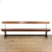 Antique Pine Flip Over Railway Bench