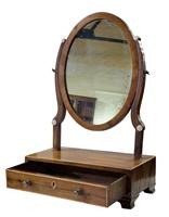 19th Century Mahogany Oval Dressing Table Mirror (5 of 6) 19th Century Mahogany Oval Dressing Table Mirror (5 of 6)