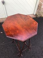 Unusual Walnut & Bamboo Table (6 of 6) Unusual Walnut & Bamboo Table (6 of 6)