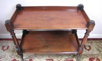 Mahogany two tier trolley (2 of 3) Mahogany two tier trolley (2 of 3)