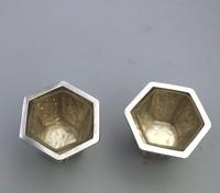 Wang Hing - Pair of Chinese Trade Solid Silver Novelty Salts & Liners c.1900 (8 of 11) Wang Hing - Pair of Chinese Trade Solid Silver Novelty Salts & Liners c.1900 (8 of 11)