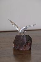 Cast Metal Painted Seagull on Marble Base (4 of 5) Cast Metal Painted Seagull on Marble Base (4 of 5)