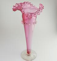 A Large Cranberry Glass Jack in Pulpit Vase C.19thc (3 of 8) A Large Cranberry Glass Jack in Pulpit Vase C.19thc (3 of 8)
