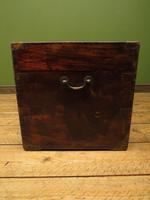 Large Antique Military Campaign Camphor Wood Chest, 19th Century Storage Chest (8 of 19) Large Antique Military Campaign Camphor Wood Chest, 19th Century Storage Chest (8 of 19)
