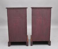 Pair of Mid 20th Century Burr Oak Bedside Chests (7 of 11) Pair of Mid 20th Century Burr Oak Bedside Chests (7 of 11)