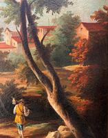Substantial! Original Italian Landscape Oil by Follower of 17th Century Gaspard Dughet (5 of 15) Substantial! Original Italian Landscape Oil by Follower of 17th Century Gaspard Dughet (5 of 15)