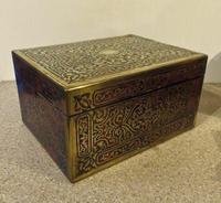 Boulle Inlaid Silver-Gilt Ladies Dressing & Jewellery Case (2 of 7) Boulle Inlaid Silver-Gilt Ladies Dressing & Jewellery Case (2 of 7)