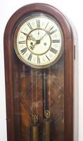 Fantastic Antique Walnut Arch Glazed 8-day Twin Weight Striking Vienna Regulator Wall Clock (9 of 12) Fantastic Antique Walnut Arch Glazed 8-day Twin Weight Striking Vienna Regulator Wall Clock (9 of 12)