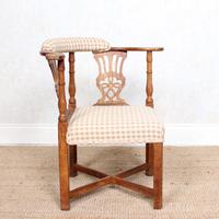 Georgian Corner Elbow Chair Beech (5 of 10) Georgian Corner Elbow Chair Beech (5 of 10)
