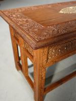 Beautifully Carved Late 19th Century Eastern Low Table (6 of 7) Beautifully Carved Late 19th Century Eastern Low Table (6 of 7)
