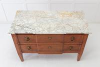 18th Century French Walnut Chest of Drawers with Marble Top (6 of 7) 18th Century French Walnut Chest of Drawers with Marble Top (6 of 7)
