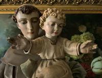 Bohumil Kafka RARE Carved Statue Sculpture St Anthony & Jesus (6 of 32) Bohumil Kafka RARE Carved Statue Sculpture St Anthony & Jesus (6 of 32)