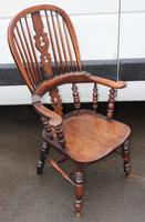 Beautiful Large Oak Country Farmhouse Armchair - 1940s (3 of 4) Beautiful Large Oak Country Farmhouse Armchair - 1940s (3 of 4)