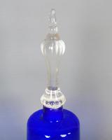 Victorian Hand Blown Bristol Blue Glass Bell (2 of 4) Victorian Hand Blown Bristol Blue Glass Bell (2 of 4)