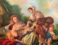 After Amos Cassioli - Large 20th Century Oil on Canvas Painting (3 of 12) After Amos Cassioli - Large 20th Century Oil on Canvas Painting (3 of 12)