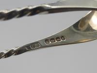 Victorian Silver Sugar Bowl & Tongs (5 of 8) Victorian Silver Sugar Bowl & Tongs (5 of 8)