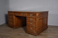 Antique Victorian 5ft Mahogany Pedestal Desk (3 of 7) Antique Victorian 5ft Mahogany Pedestal Desk (3 of 7)