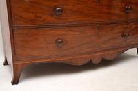 Antique George III Bow Fronted Linen Press (8 of 11) Antique George III Bow Fronted Linen Press (8 of 11)