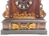 Rare Fusee Cuckoo Mantel Clock – German Black Forest Carved Bracket Clock (7 of 10) Rare Fusee Cuckoo Mantel Clock – German Black Forest Carved Bracket Clock (7 of 10)