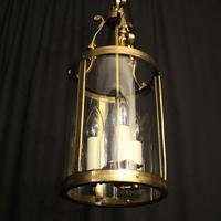 French Gilded Triple Light Antique Lantern (4 of 7) French Gilded Triple Light Antique Lantern (4 of 7)