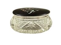Antique Sterling Silver & Tortoiseshell Oval Vanity Jar 1925 (6 of 10) Antique Sterling Silver & Tortoiseshell Oval Vanity Jar 1925 (6 of 10)