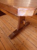 Sid Pollard Ex "Mouseman" Refectory Table (2 of 6) Sid Pollard Ex "Mouseman" Refectory Table (2 of 6)