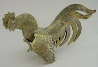 Rare Large Sterling Silver Cockerel Cock Fighting Bird Figure 1966 Antique 132g (3 of 9) Rare Large Sterling Silver Cockerel Cock Fighting Bird Figure 1966 Antique 132g (3 of 9)