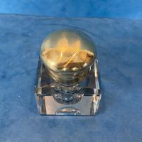 Victorian Cut Glass Inkwell with a Brass Top (9 of 10) Victorian Cut Glass Inkwell with a Brass Top (9 of 10)