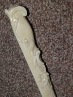 Antique Intricately Carved Floral Ivory Ladies Dress Cane - 92cm (14 of 18) Antique Intricately Carved Floral Ivory Ladies Dress Cane - 92cm (14 of 18)