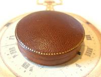 Antique Jewellery or Fob Watch Box 1910 Edwardian Burgundy Leatherette Satin Lined (8 of 9) Antique Jewellery or Fob Watch Box 1910 Edwardian Burgundy Leatherette Satin Lined (8 of 9)