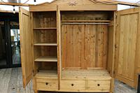 Huge! Old Pine Triple 'Knock Down' Combination Wardrobe - We Deliver! (21 of 21) Huge! Old Pine Triple 'Knock Down' Combination Wardrobe - We Deliver! (21 of 21)