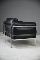LC1 Black Leather & Chrome Armchair (9 of 13) LC1 Black Leather & Chrome Armchair (9 of 13)