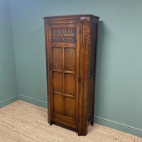 Quality Oak Antique Hall Cupboard / Wardrobe (3 of 7) Quality Oak Antique Hall Cupboard / Wardrobe (3 of 7)
